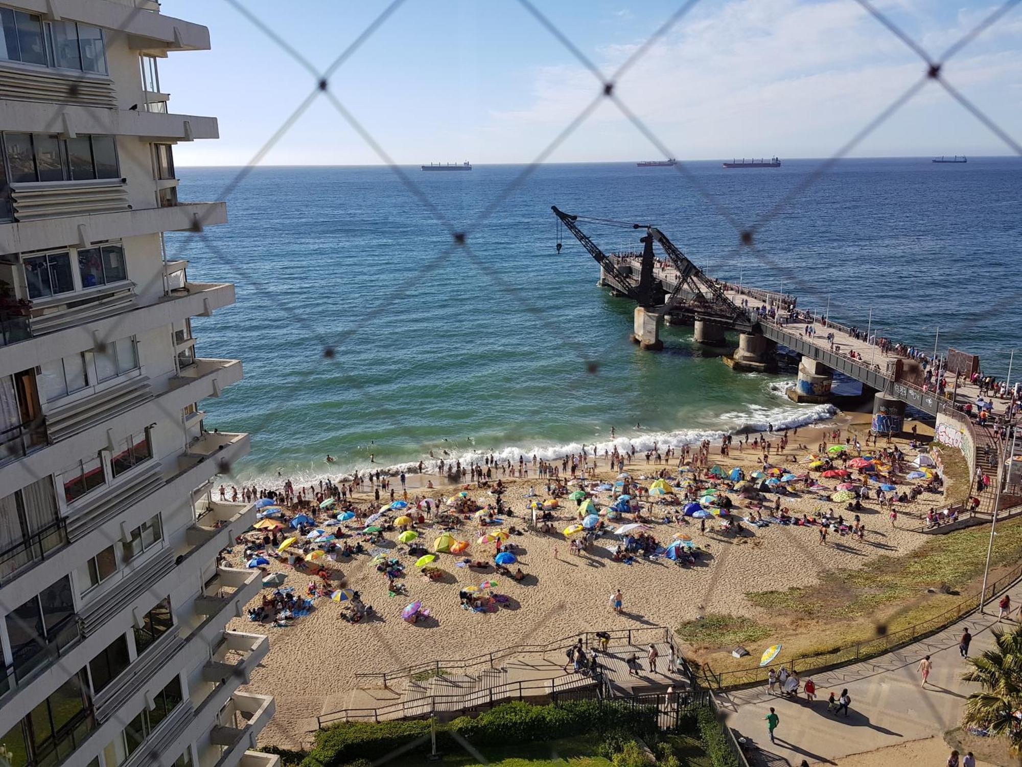 Apartamento Hermoso Departamento Frente Al Muelle Vergara - *